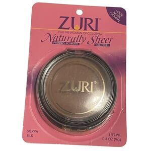 ZURI Naturally Sheer Pressed Powder. Sierra Silk